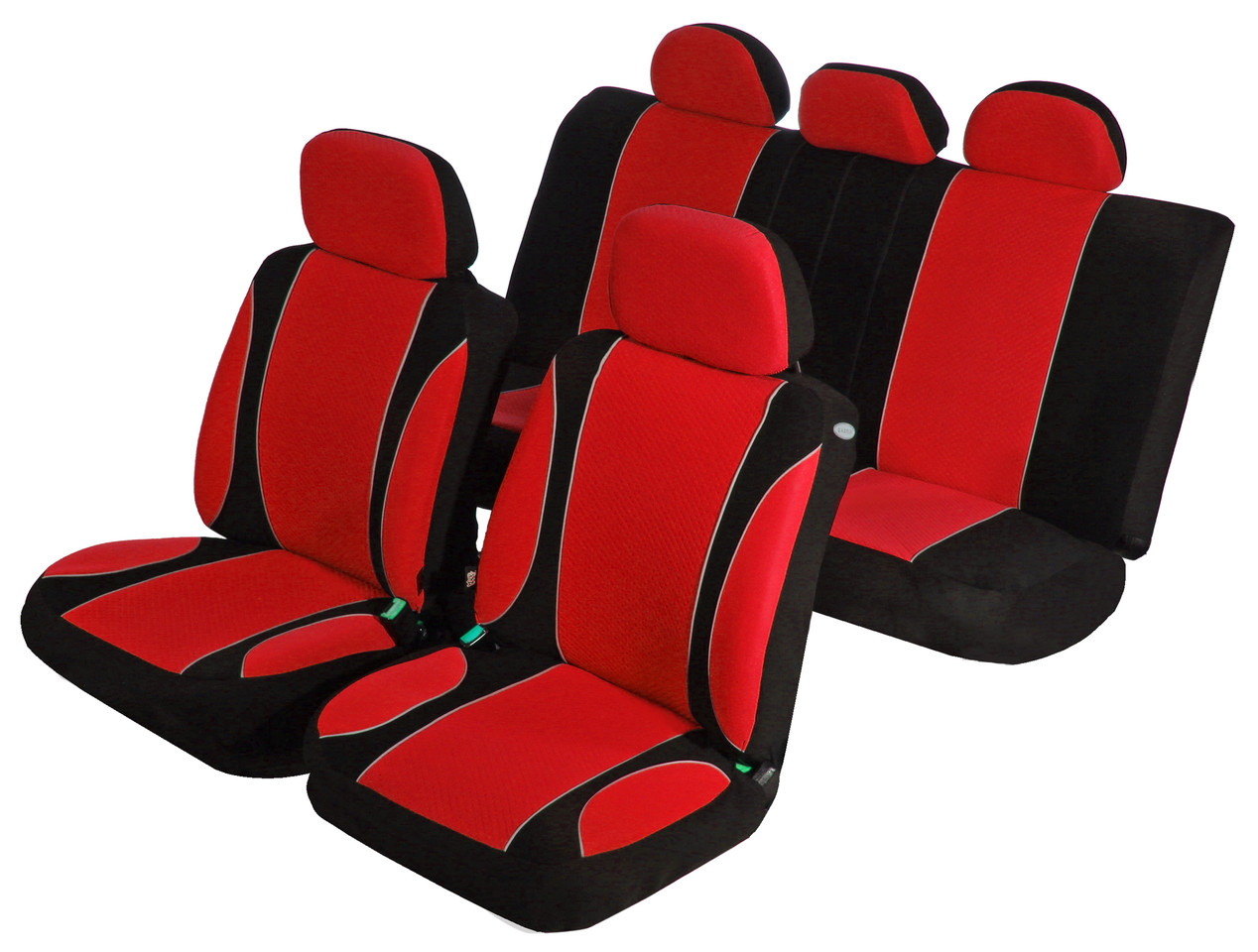 Кликните для увеличения изображения Чехлы универсальные AZARD «SKY JET» (красный)