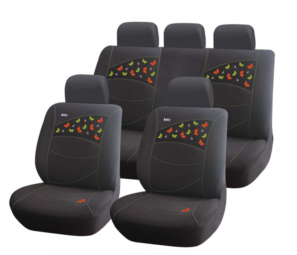 Кликните для увеличения изображения Чехлы универсальные H&R «BUTTERFLIES» (черный)