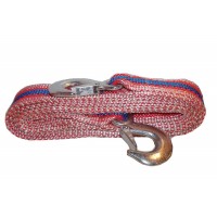 Трос-ремень буксировочный 5т , 2крюка , сумка.