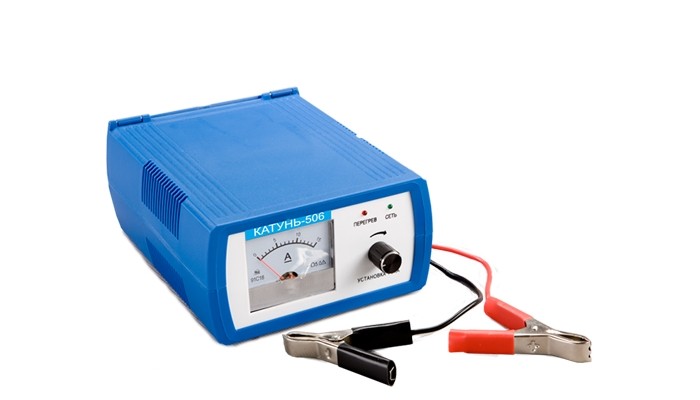 Кликните для увеличения изображения Зарядное устройство «КАТУНЬ» 506 (0-6A)