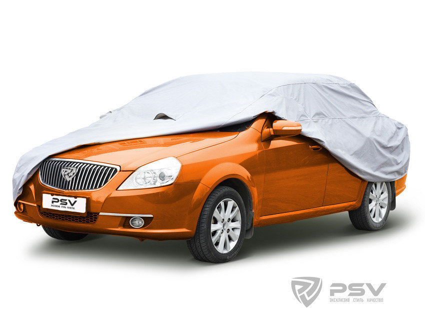 Кликните для увеличения изображения Защитный чехол-тент на автомобиль PSV модель 13 «M» (430-450х165х116)