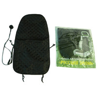 Накидка на сиденье с подогревом «РУССКАЯ ЗИМА», стеганая, с регулировкой