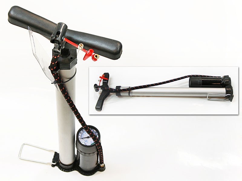 Кликните для увеличения изображения Насос ручной с манометром