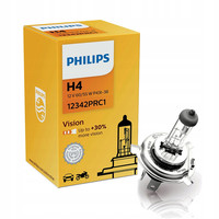 Автолампа галогенная PHILIPS Vision +30% H4 12V 60/55W (P43t)