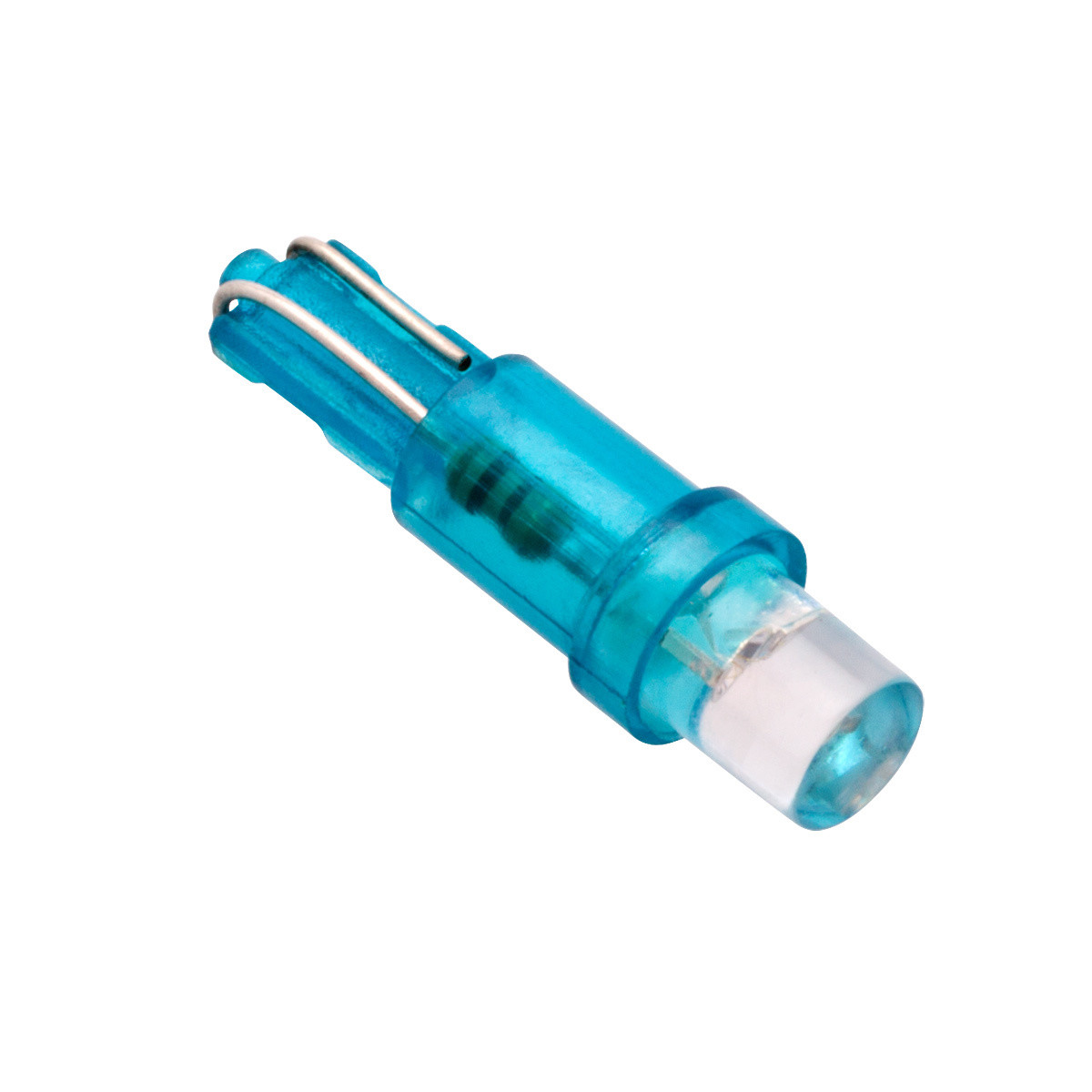 Кликните для увеличения изображения Автолампа светодиодная МАЯК T5 12V BLUE (W2x4,6d)