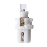 Автолампа светодиодная МАЯК T5 12V WHITE с патроном (BAX8,7d)