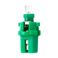 Автолампа светодиодная МАЯК T5 12V GREEN с патроном (BAX8,7d)