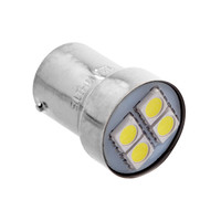 Автолампа светодиодная МАЯК T15 12V (4SMD) WHITE (BA15s)