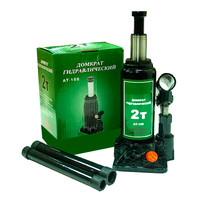 Бутылочный гидравлический домкрат АВТОТОРГ 2 тонны (158-298мм)