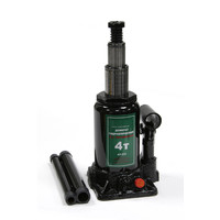 Бутылочный гидравлический домкрат АВТОТОРГ 4 тонны двухплунжерный (165-390мм)