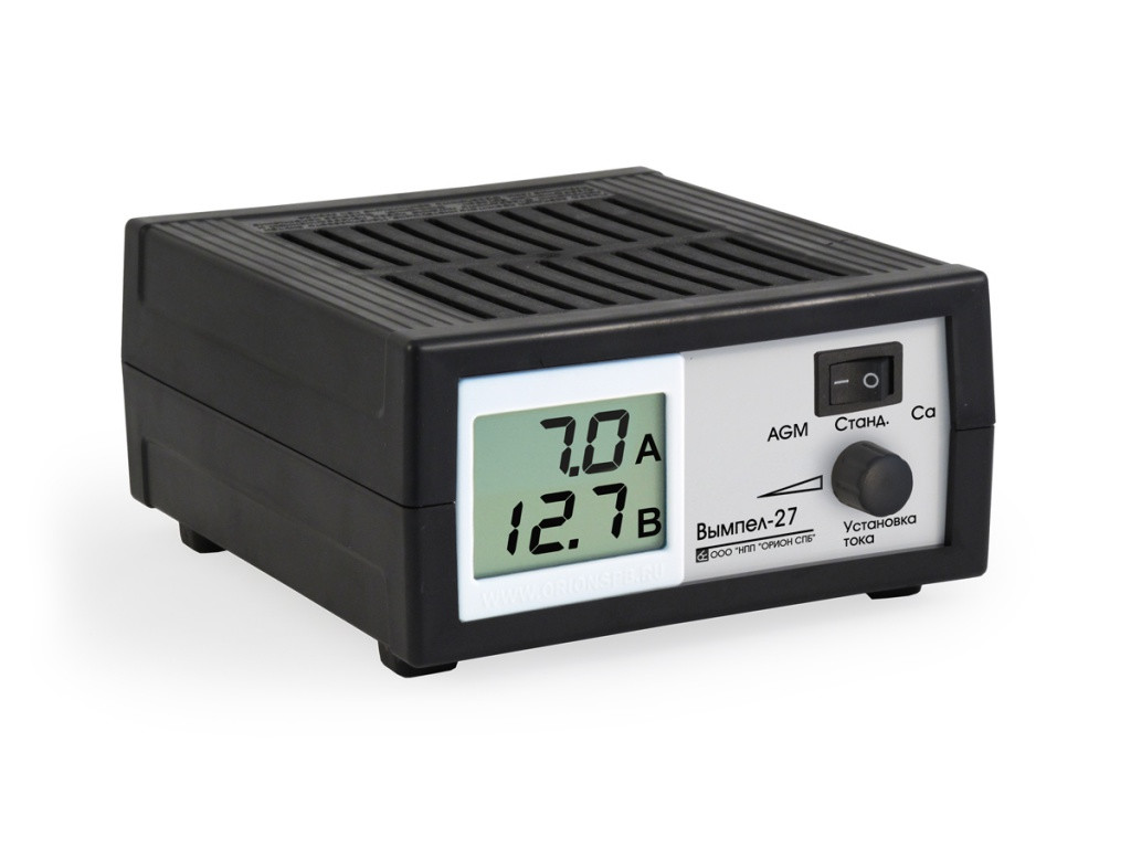 Кликните для увеличения изображения Зарядное устройство «НПП «ОРИОН СПБ» ВЫМПЕЛ-27