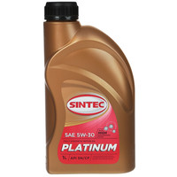 Моторное масло SINTEC PLATINUM SAE 5W-30 API SN/CF, синтетическое, 1л