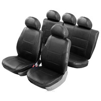 ЧЕХЛЫ МОДЕЛ. SENATOR ATLANT ЭКОКОЖА LADA GRANTA 2190 СЕДАН (2011-Н.В.) СЛИТ.ЗАД.РЯД, ЧЕРНЫЙ