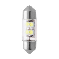 Автолампа светодиодная МАЯК T11 12V (4SMD) WHITE (SV8.5/8) 31мм