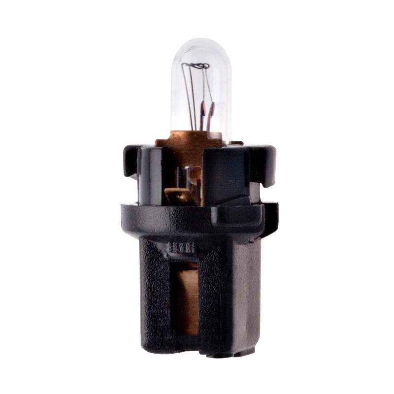 Кликните для увеличения изображения Автолампа накаливания МАЯК W1,2W 12V с патроном (B8.7d)