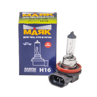 Автолампа галогенная МАЯК H16 12V 19W (PGJ19-3)