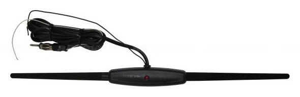 Кликните для увеличения изображения Антенна автомобильная ТРИАДА-55 TURBO ДАЛЬНОБОЙ активная с регулировкой усиления