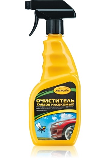 Кликните для увеличения изображения Очиститель следов насекомых Астрохим АС-415, спрей, 500 мл