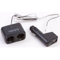 Разветвитель прикуривателя «АВТООПЕРА» (на 2 выхода+USB)