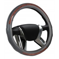 Оплетка на руль SENATOR «NEW JERSEY» серый, M