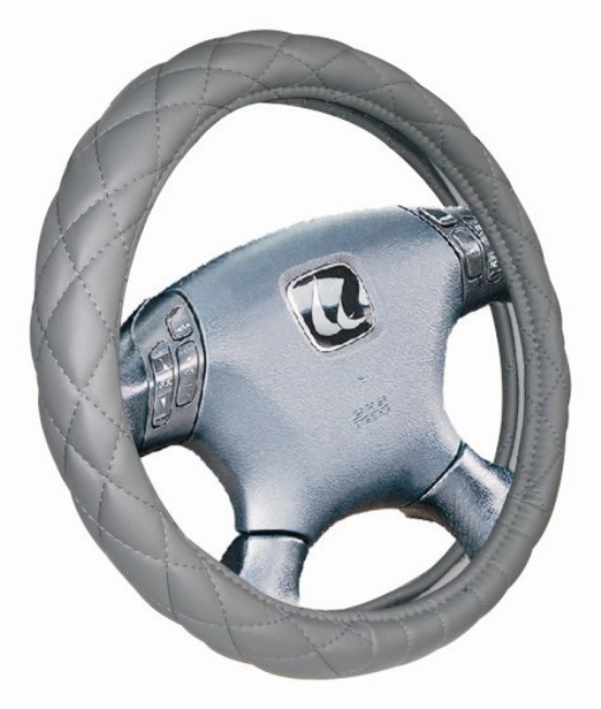 Кликните для увеличения изображения Оплётка на руль PSV CONVEX (Серый) M