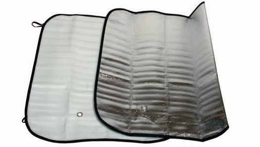 Кликните для увеличения изображения Шторка солнцезащитная (на лобовое стекло) AVS-105F 130x60cm