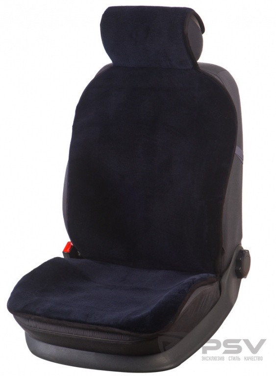 Кликните для увеличения изображения Накидка PSV искусственный мех Mutton (145х55) т.серый 2шт.