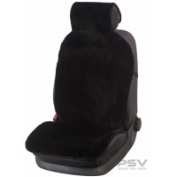 Накидка PSV искусственный мех Mutton (145х55) черный 2шт.