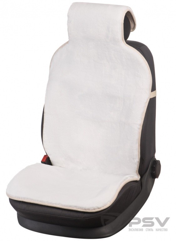Кликните для увеличения изображения Накидка PSV искусственный мех Mutton (145х55) белый 2шт.
