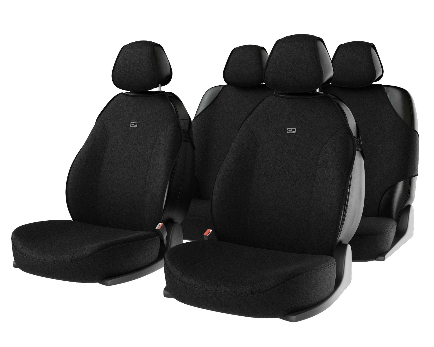 Кликните для увеличения изображения Чехлы-майки универсальные CarFashion «BINGO» (черный)