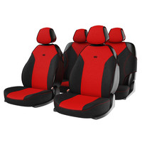 Чехлы-майки универсальные CarFashion «BINGO» (красный/черный)