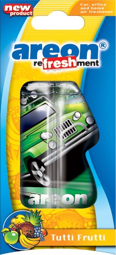 Кликните для увеличения изображения Ароматизатор AREON гелевый LIQUID Refreshment Tutti Frutti