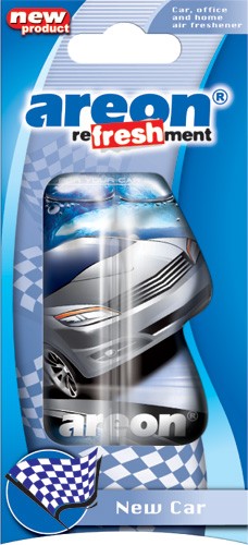 Кликните для увеличения изображения Ароматизатор AREON гелевый LIQUID Refreshment New Car