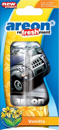 Кликните для увеличения изображения Ароматизатор AREON гелевый LIQUID Refreshment Vanilla