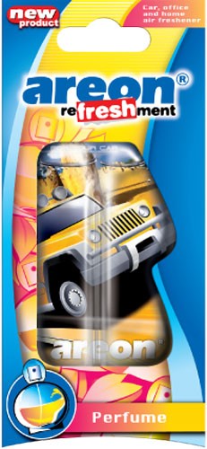 Кликните для увеличения изображения Ароматизатор AREON гелевый LIQUID Refreshment Perfume