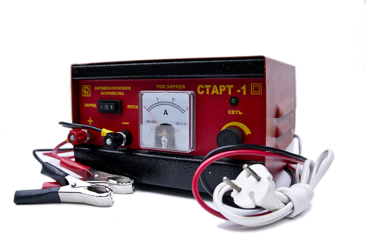 Кликните для увеличения изображения Пуско-зарядное устройство ТАМБОВ ЗПУ СТАРТ-1