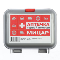 Аптечка первой помощи МИЦАР дорожная состав №1 (футляр 5 Мини)