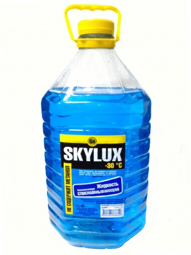 Кликните для увеличения изображения Жидкость незамерзащая для стеклоомывателя «незамерзайка» (-30°С) 5л.