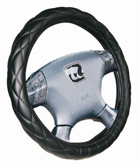 Кликните для увеличения изображения Оплётка на руль PSV CONVEX (Черный) M