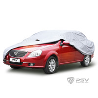 Защитный чехол-тент на автомобиль PSV модель 16, с молнией, «XL» (500-535х180х120)