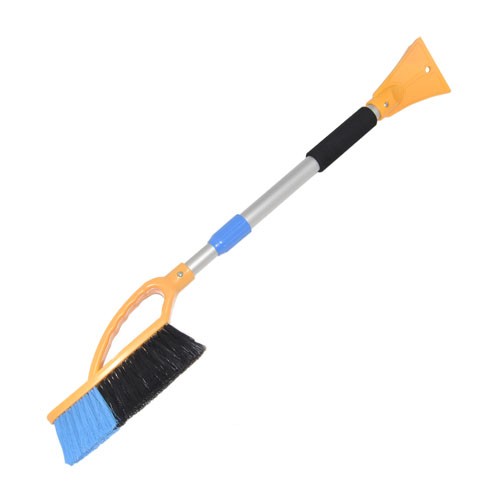 Кликните для увеличения изображения Щетка для снега MAXI PLAST «ТУНДРА» телескопическая со скребком 75-105см