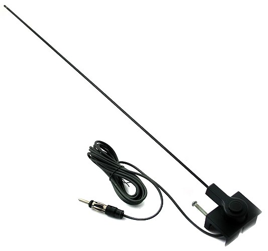 Кликните для увеличения изображения Антенна автомобильная на желобок/водосток ТРИАДА АН 71-01