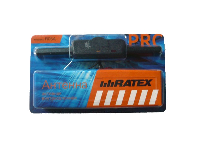 Кликните для увеличения изображения Антенна автомобильная RATEX R05A активная УКВ/FM/АМ