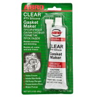 Герметик силиконовый ABRO прозрачный 85г