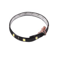 Лента светодиодная 18 SMD 5050 30см белая (черн.осн.) М5
