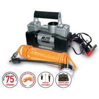 Компрессор автомобильный Turbo AVS KS 750D (двухпоршневой)