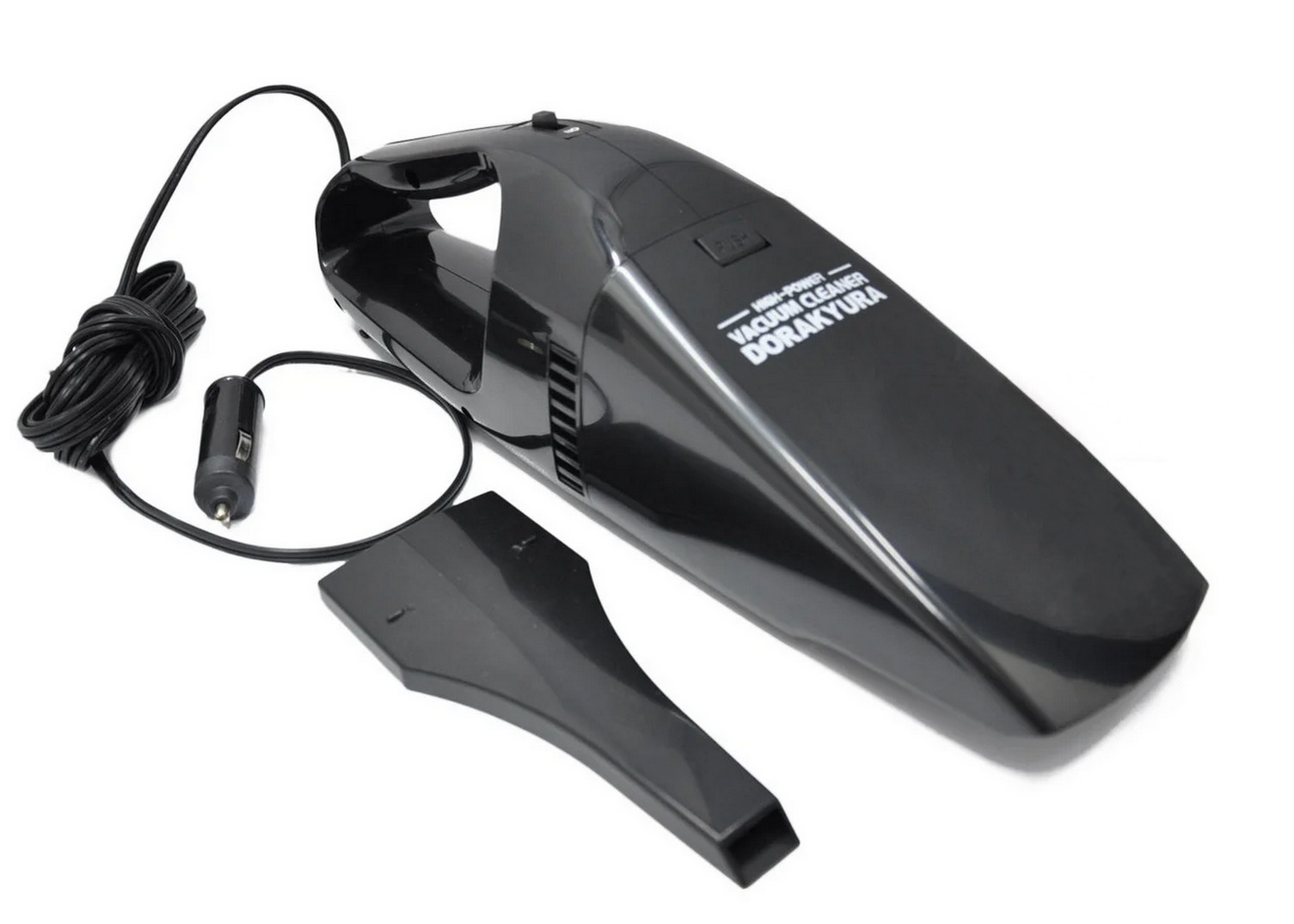 Кликните для увеличения изображения Пылесос автомобильный COIDO VC-6038, для сухой уборки, 90Вт, 12В