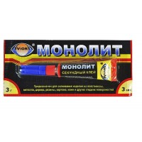 Супер-клей AVIORA «МОНОЛИТ» универсальный 3 гр.