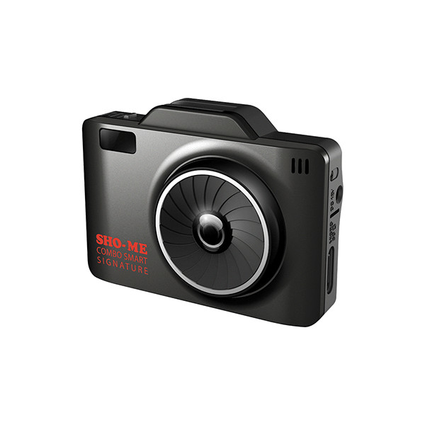 Кликните для увеличения изображения Видеорегистратор с радар-детектором SHO-ME COMBO SMART SIGNATURE