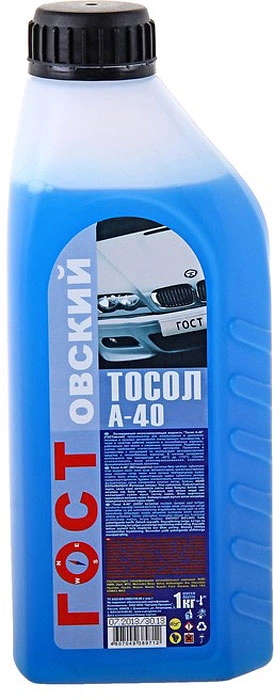 Кликните для увеличения изображения Тосол ГОСТовский ОЖ-40 (1 кг.)